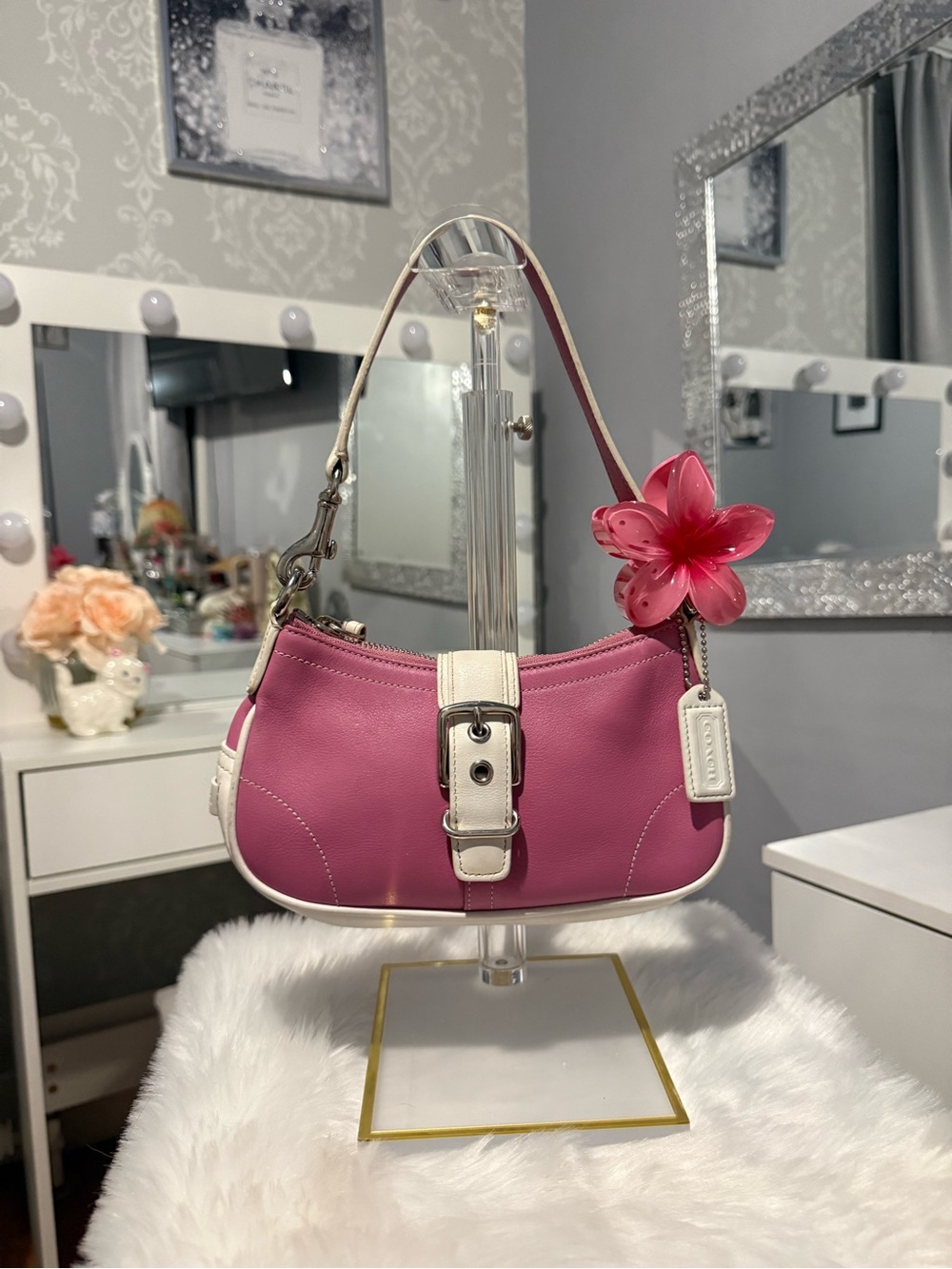Coach Pink Mini Shoulder Bag